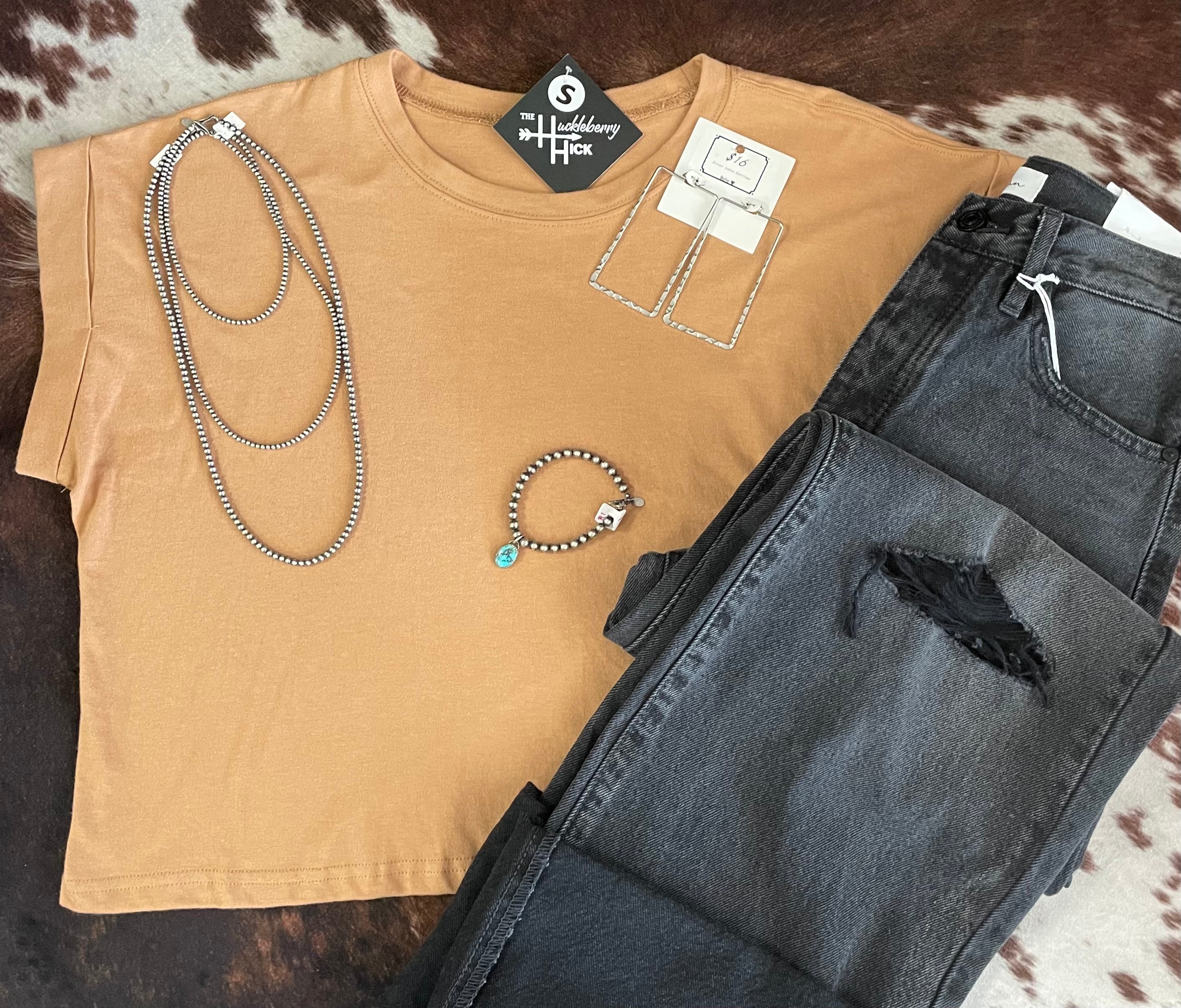 Camel Crop Top – The Huckleberry Hick